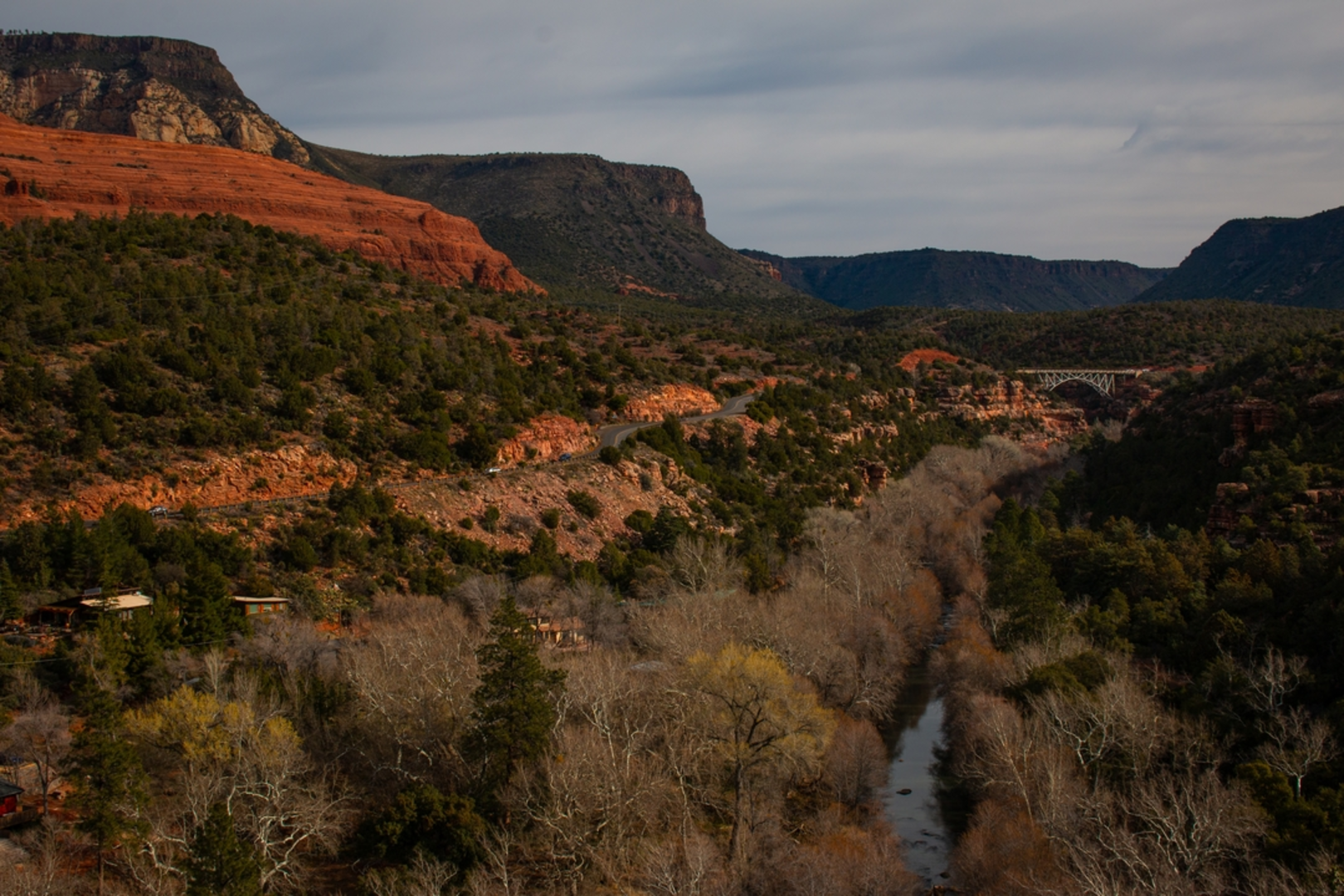 An image depicting the trail Huckaby Trail and its surrounding area.