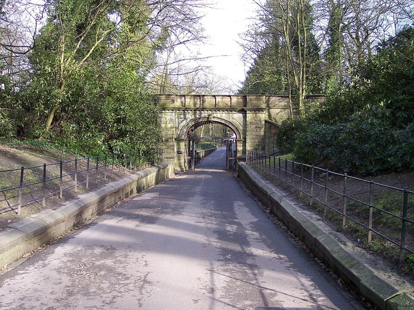 An image depicting the trail Croxteth Park Loop and its surrounding area.