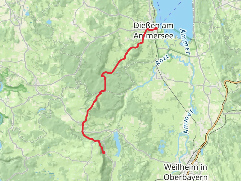 Dieben to Paterzell Walk