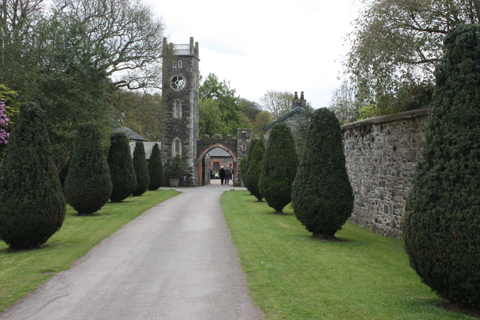 An image depicting the trail Rowallane Garden - Woodland Walk and its surrounding area.