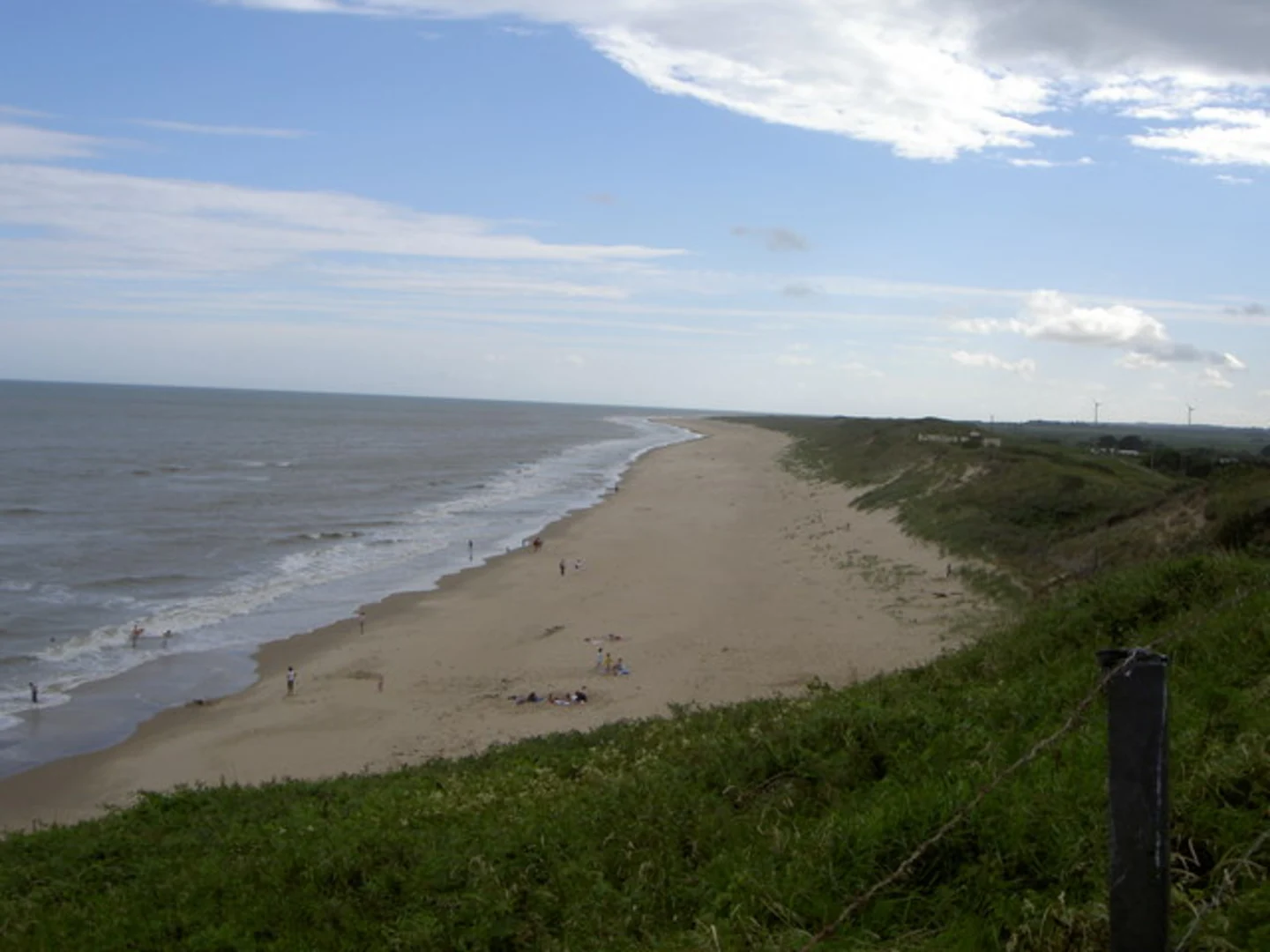 An image depicting the trail Cahore Point Coastal Walk and its surrounding area.