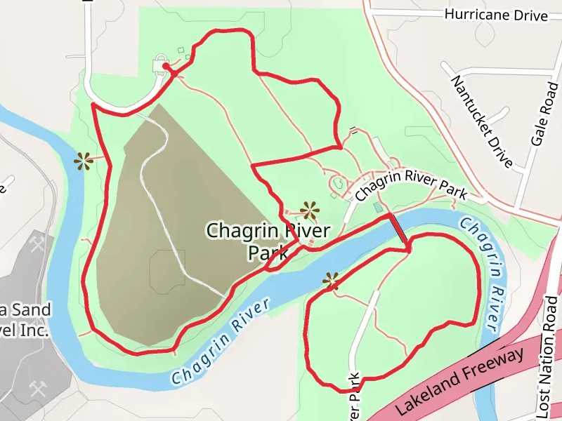 Woodland Run Trail, Brambleside Loop Trail and Riverwood Trail Loop