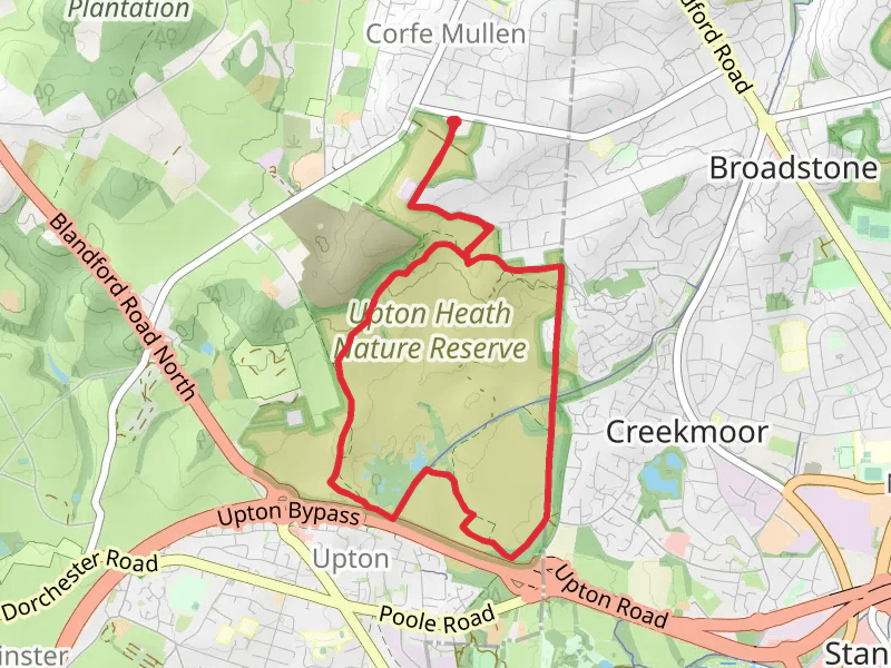 Upton Heath Nature Reserve and Castleman Trailway