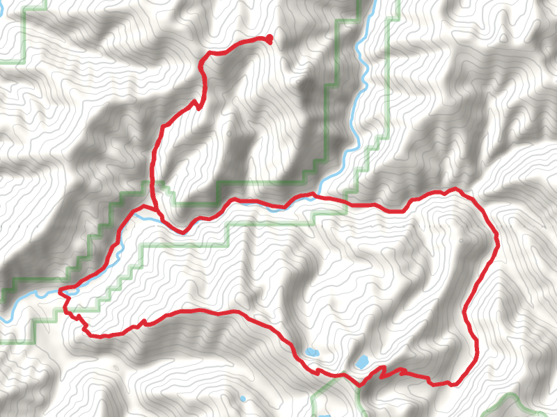 Elbow Ridge Trail and Bacon Loop Trail