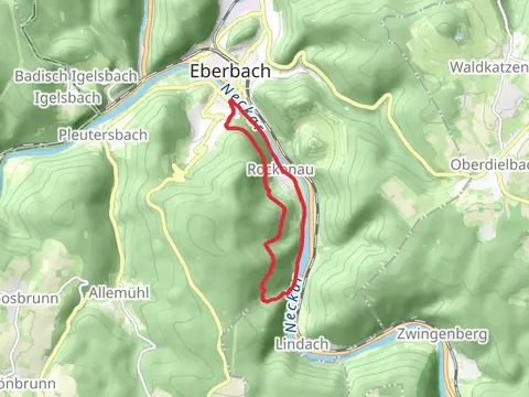 Neckarsteig and Linker Neckarrandweg