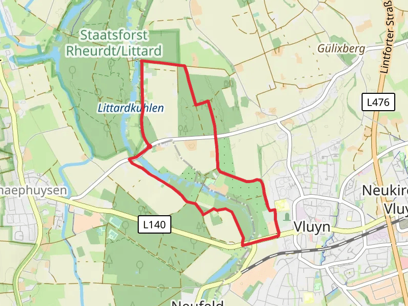 Hacksteinskuhlen via Littard Rundweg
