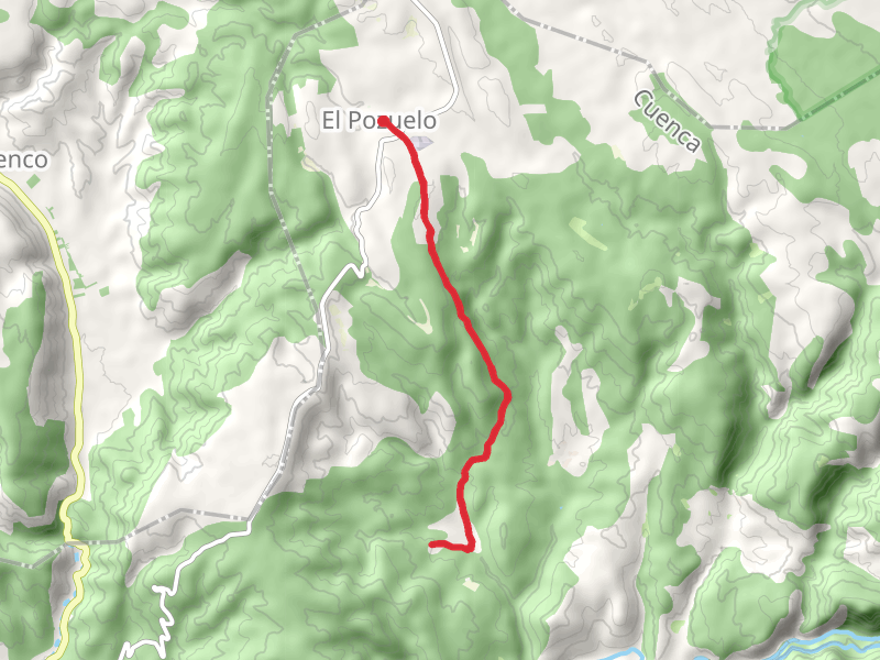 Route of the Virgen de los Hoyos PR CU 96