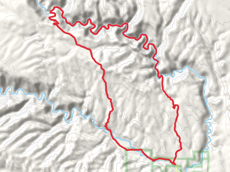 West Fork, Big Bear Canyon, Middle Fork and Little Bear Canyon Loop Trail