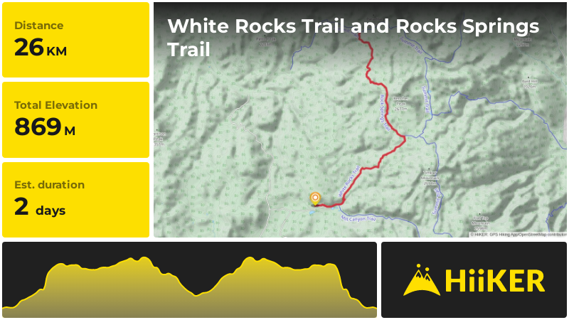 White Rocks Trail and Rocks Springs Trail | Washington County | Utah