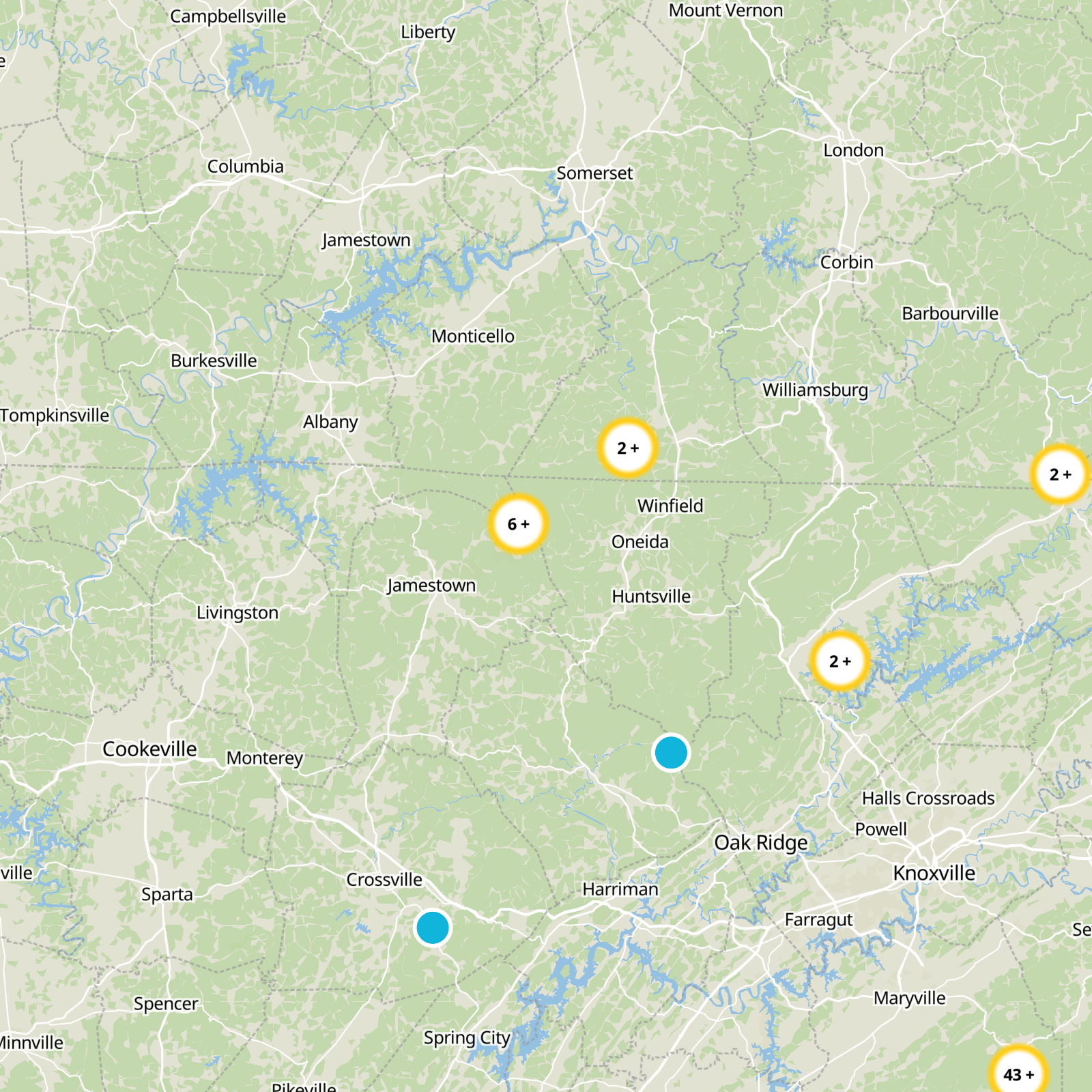 Scott County Static Map