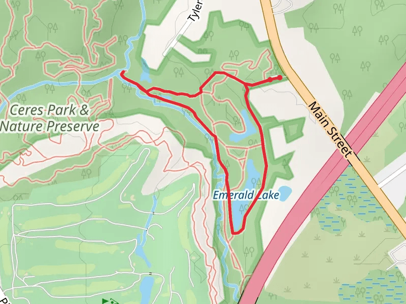 Emerald Lake, Marl Lakes and Cedar Lake LoopLoop