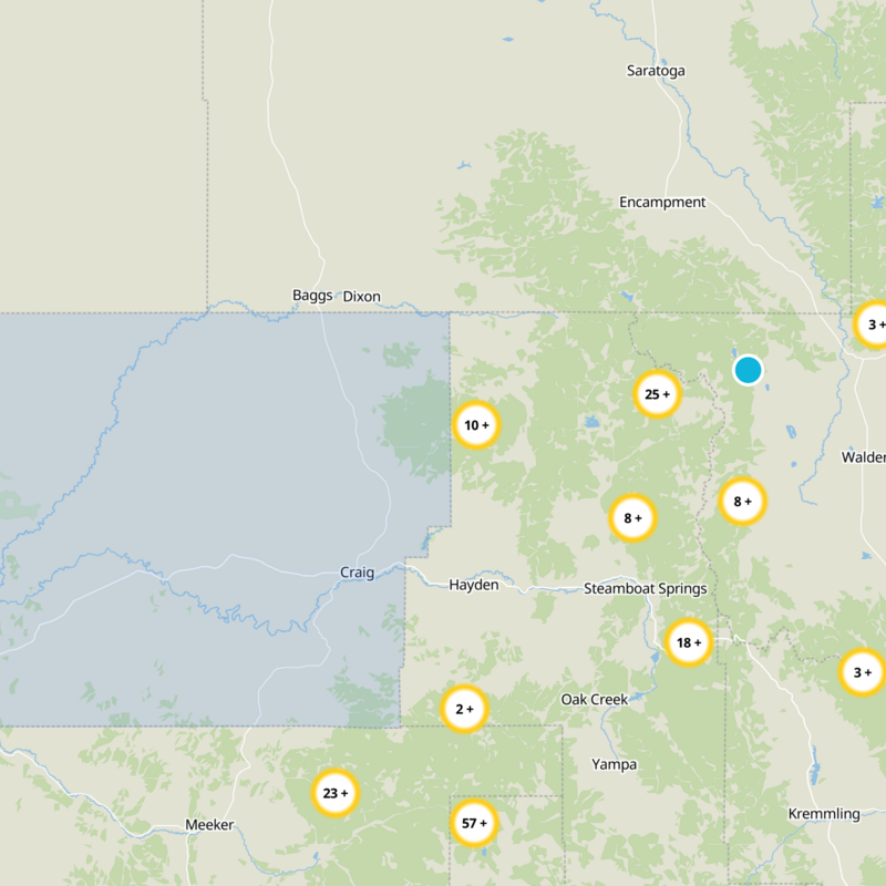 Moffat County Static Map