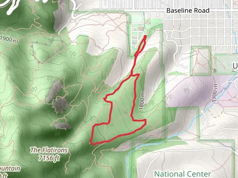 McClintock Upper, Kohler Mesa and chanted Mesa Loop Trail