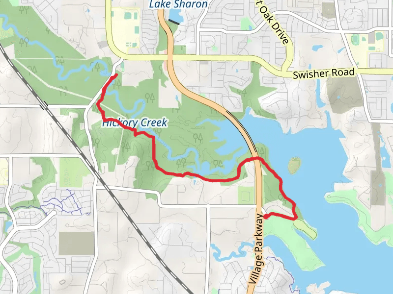 Pilot Knoll and Old Alton Road Trail