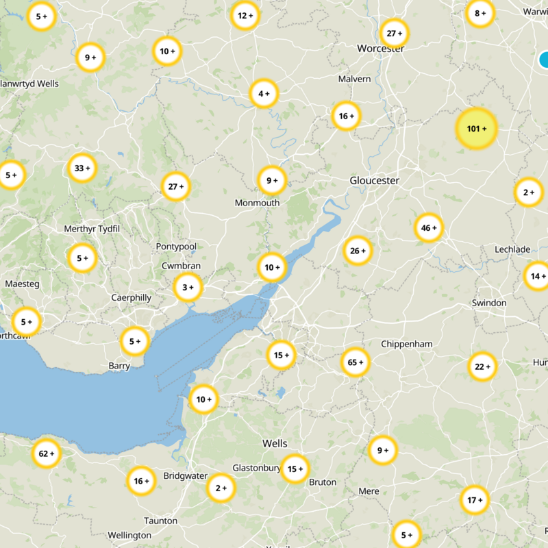 Forest of Dean Static Map