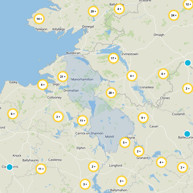 County Leitrim Static Map