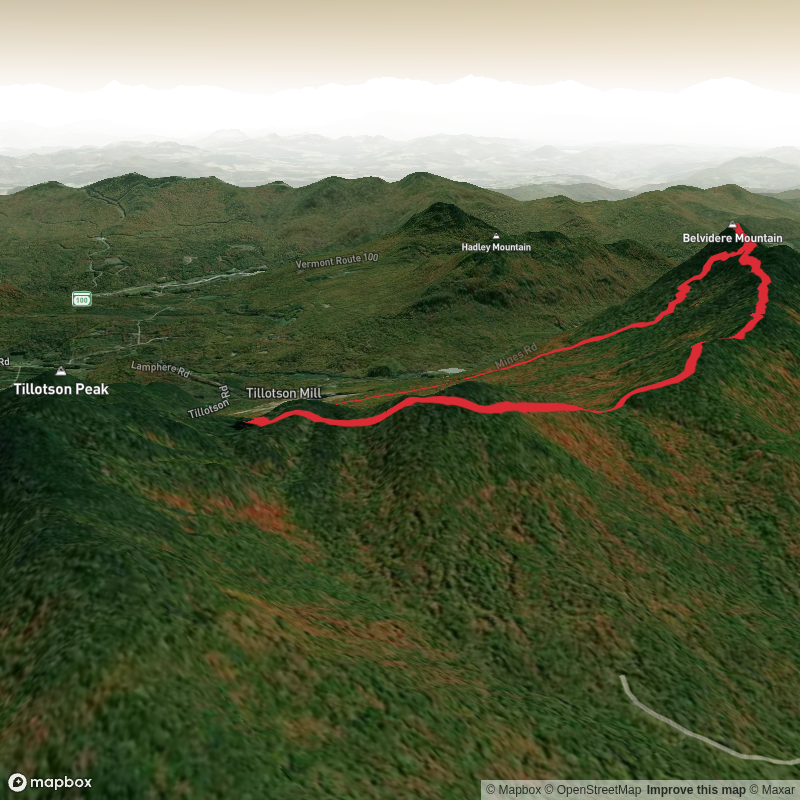 Belvidere Mountain via Forester's Trail, Long Trail and Frank Post Trail
