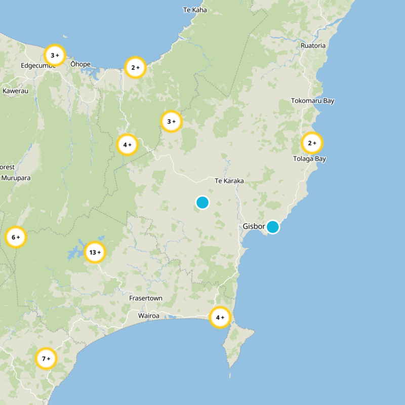 Gisborne Static Map