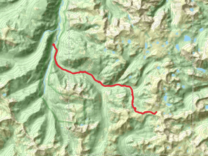 Lake Columbine and Columbine Pass via East Fork Boulder Trail
