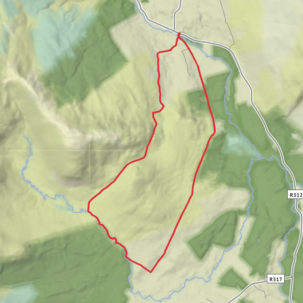 Keenagh Loop mobile static map