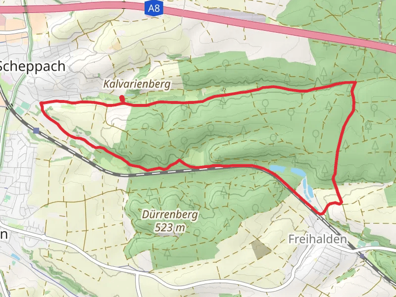 Allerheiligen, Hebsack and Ochsenweiher Loop