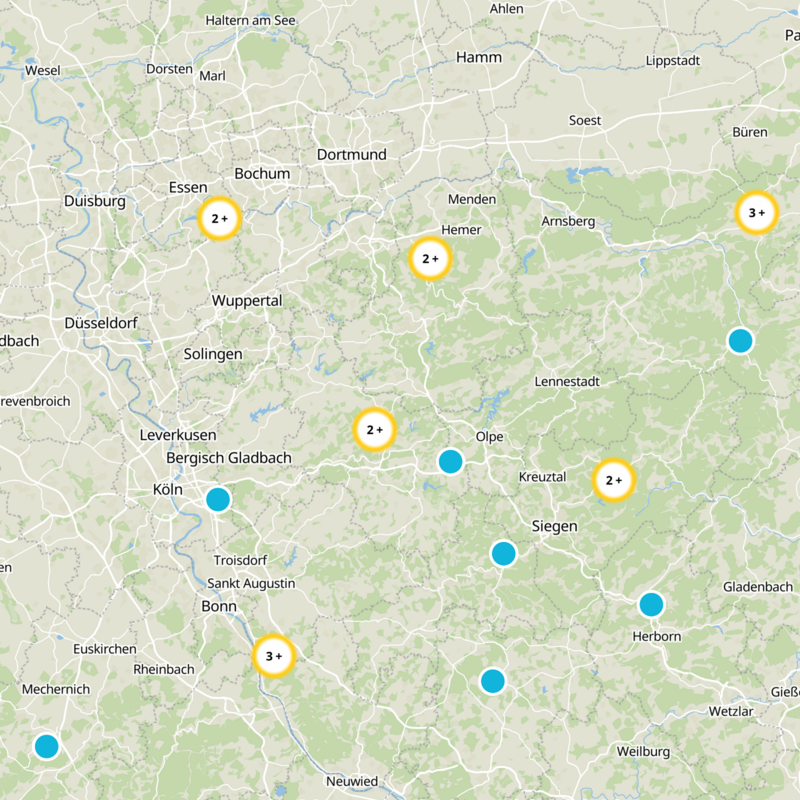 Oberbergischer Kreis Static Map