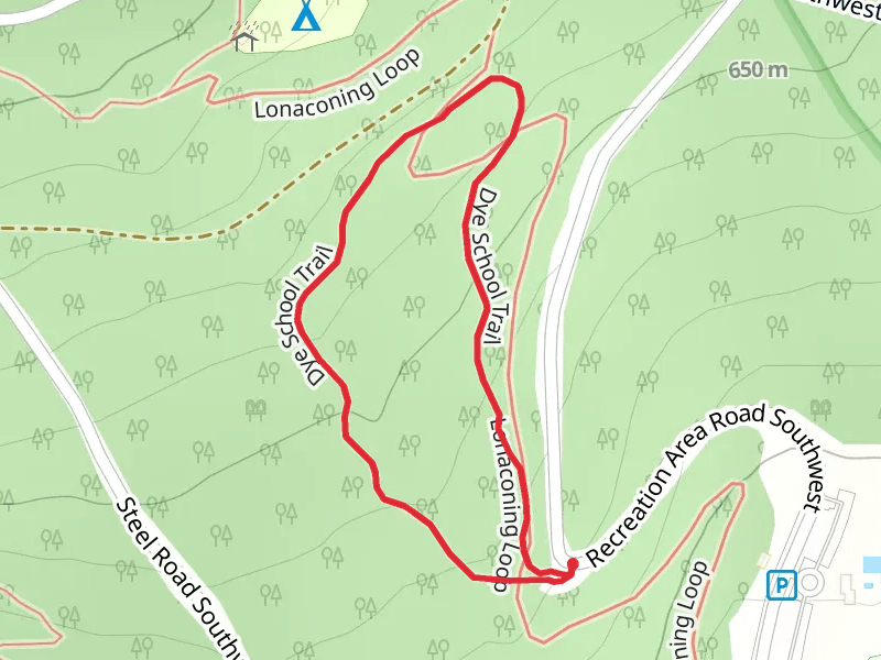 Dye School Loop Trail