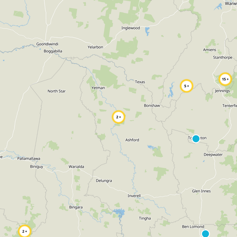 Inverell Static Map