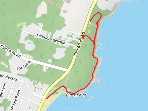 Malcom Grant Trail and Black Point Main Trail