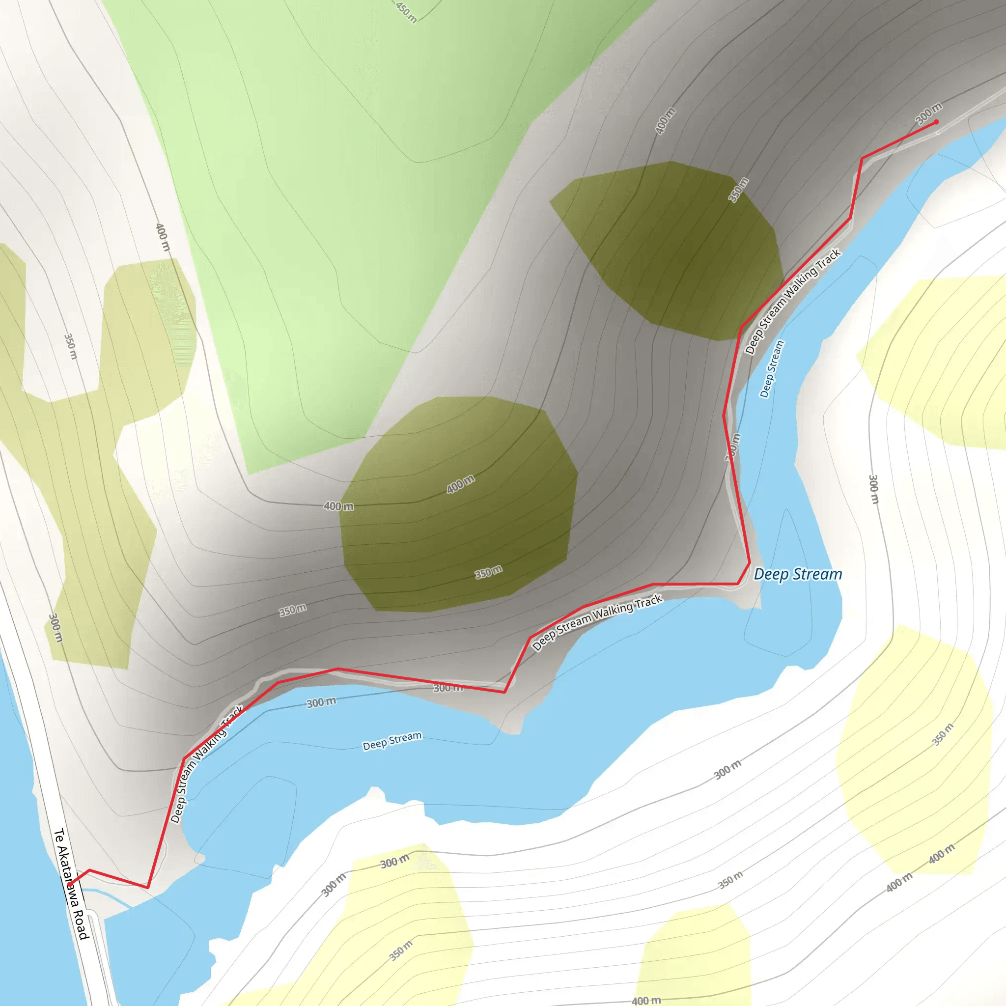 Deep Stream Track mobile static map