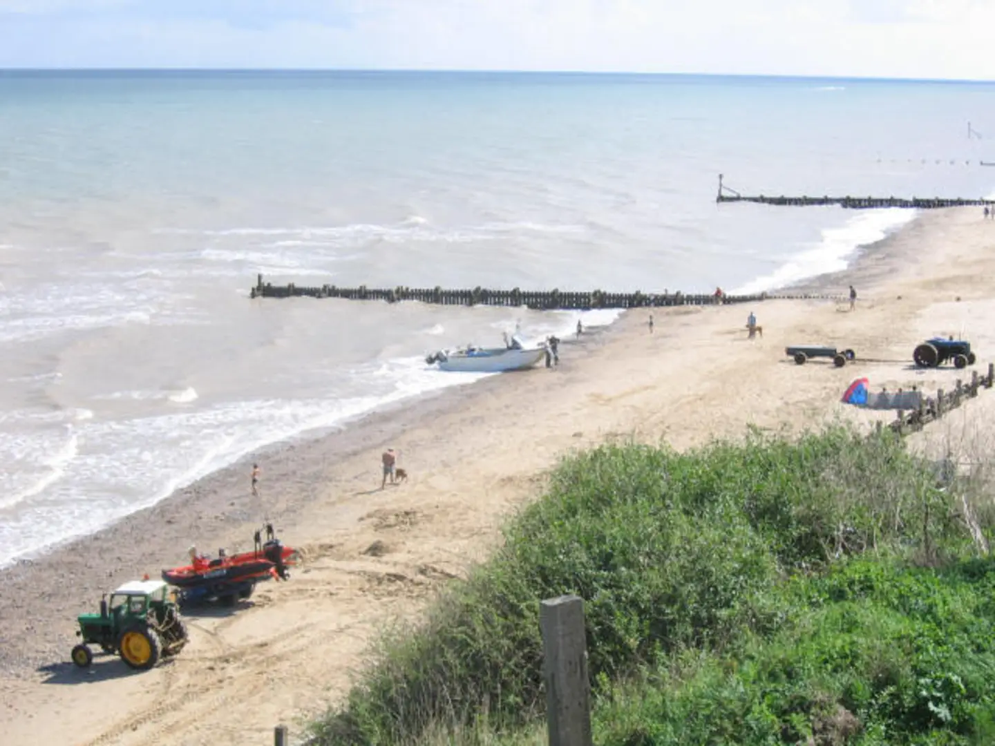 An image depicting the trail Mundesley Walk and its surrounding area.