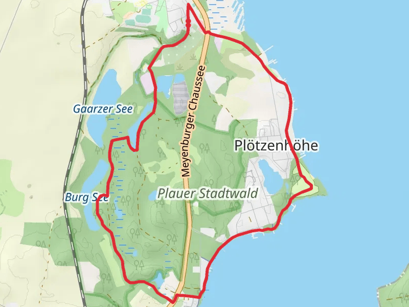 NSG Plauer Stadtwald Loop