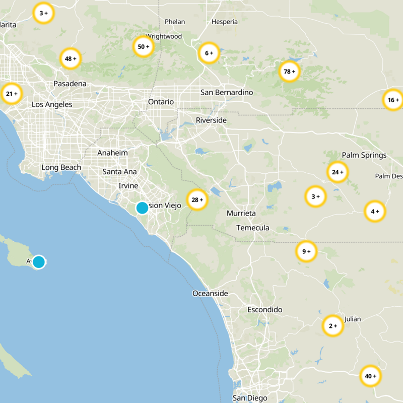 CAL Fire Orange County Static Map