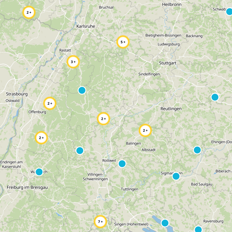 Verwaltungsgemeinschaft Horb am Neckar Static Map