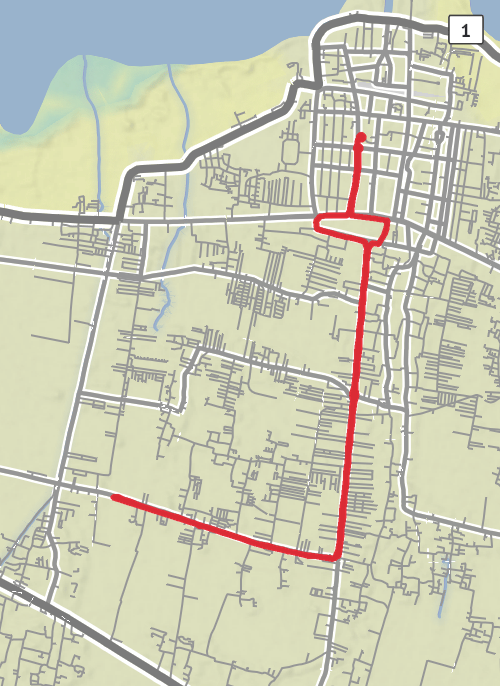 Probolinggo Cycling mobile static map