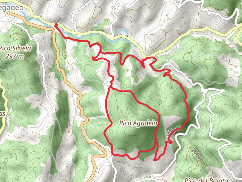 Route of the Mazo de Meredo