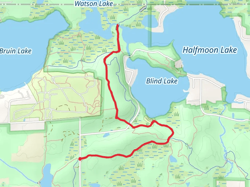 Waterloo-Pinckney Trail and Potawatomi Trail