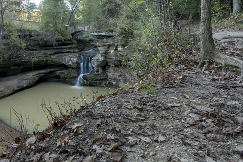 Lower Falls and Upper Falls via Buckeye Trail