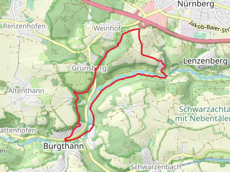 Altdorf and Burgthann 7 Loop