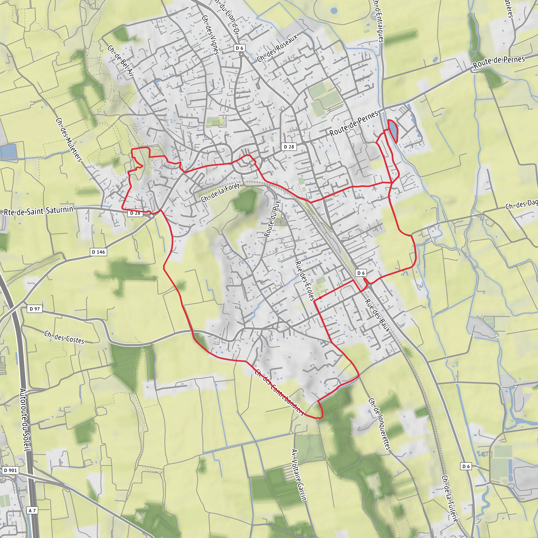 La Balade des Copines mobile static map