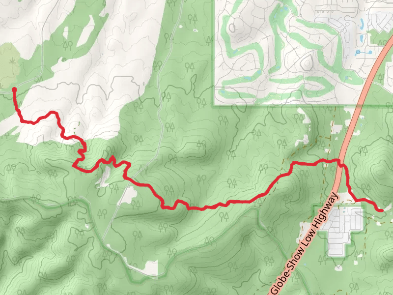Chihuahua Pine Connector via Los Caballos Trail
