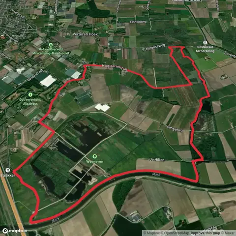 Zandwiel via Trekpad and Hooglaarsestraat