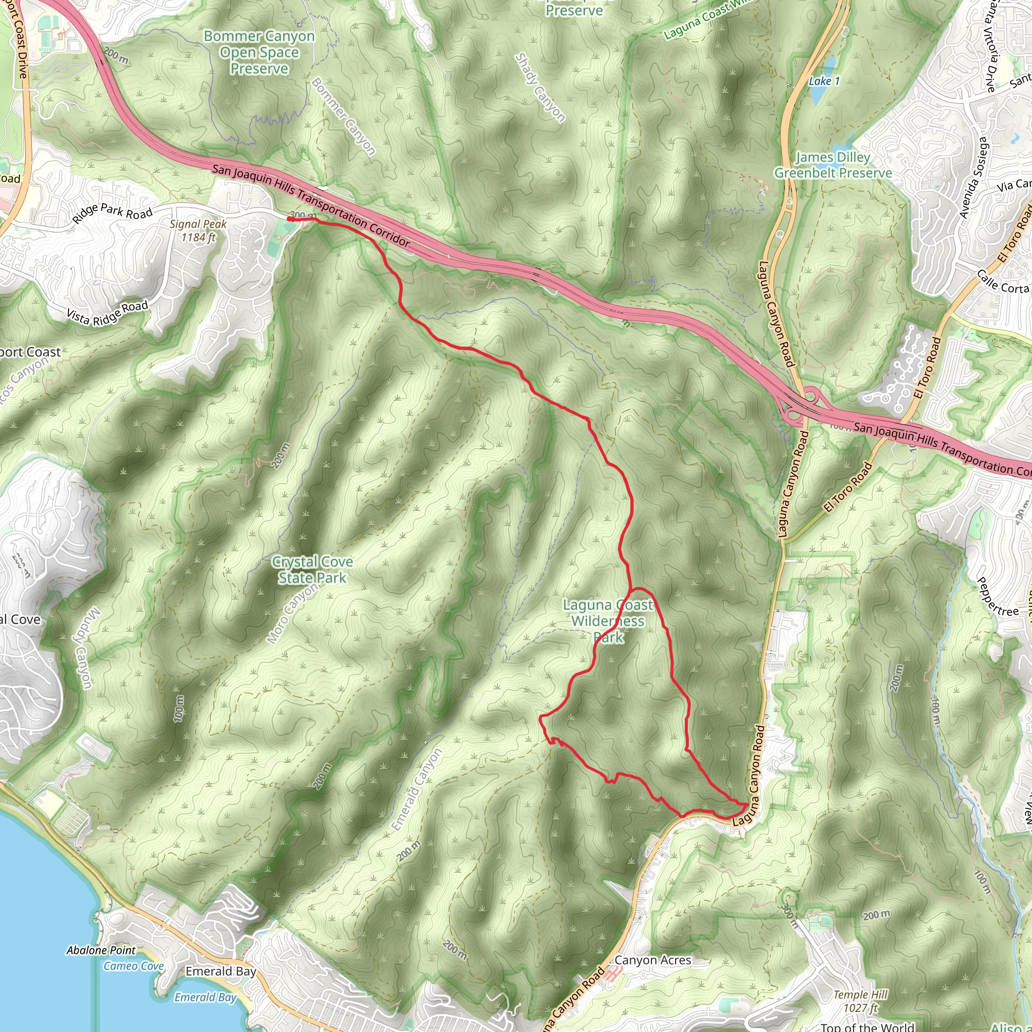 Bommer Ridge and Laguna Ridge Loop Trail | Orange County | California