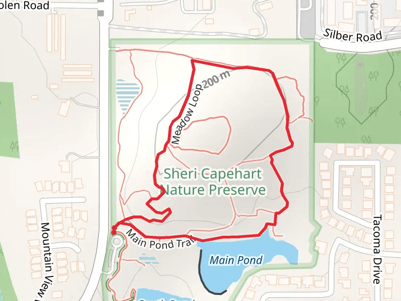 Meadow Loop and Main Pond Loop