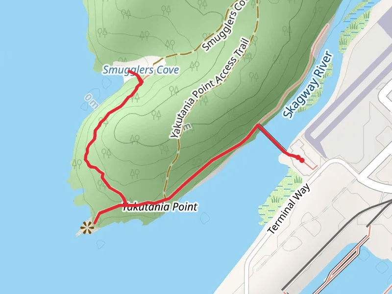 Yakutania Point and Smugglers Cove Trail