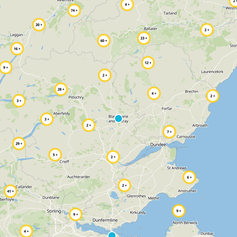 Perth and Kinross Static Map