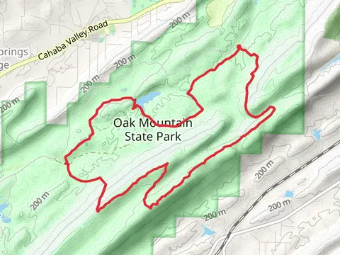 Tranquility Lake via White and Orange Loop Trail