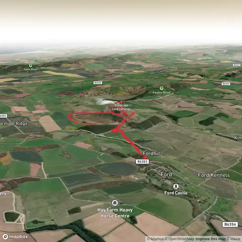 Ford Moss, Broom Ridge and Goatscrag Hill