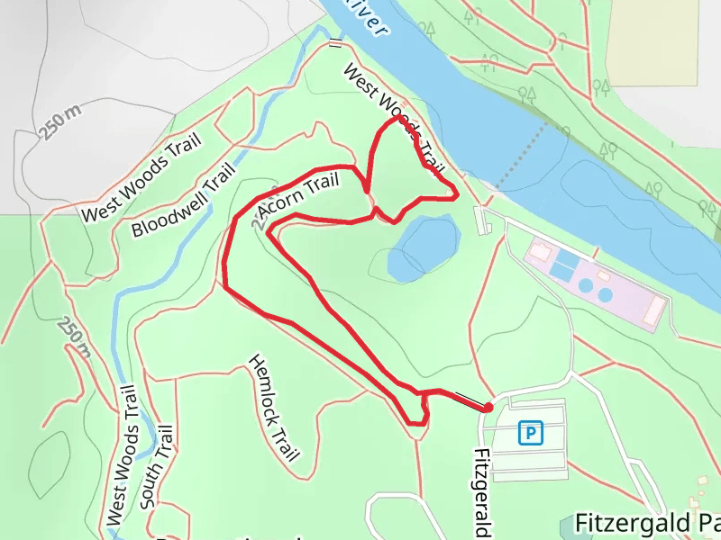 Fitzgerald Park Drive Loop