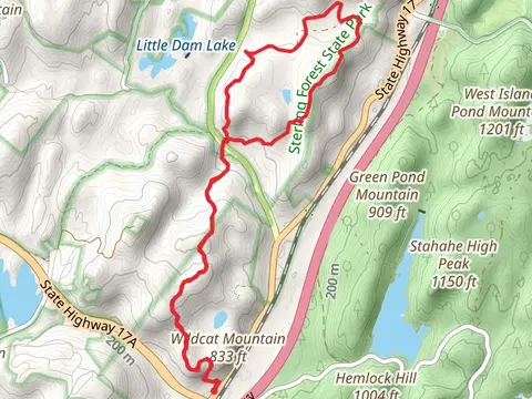 Indian Hill Loop from State Highway 17